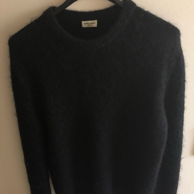 SAINT LAURENT - 国内正規店購入サンローラン モヘアニットの SAINT LAURENT - 国内正規店購入サンローラン モヘアニットの