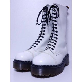 ドクターマーチン(Dr.Martens)の激レアカラー！英国製！ドクターマーチンUK9クレイジーボム氷室京介ヒロト厚底白北(ブーツ)