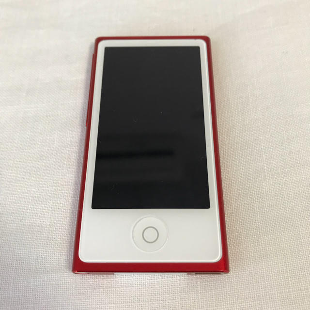 Apple(アップル)のiPod nano (PRODUCT)RED special Edition スマホ/家電/カメラのオーディオ機器(ポータブルプレーヤー)の商品写真