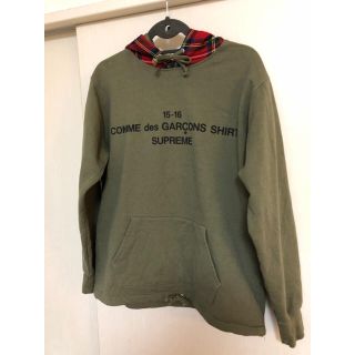 シュプリーム(Supreme)のSupreme × コムデギャルソン 15AW パーカー(パーカー)