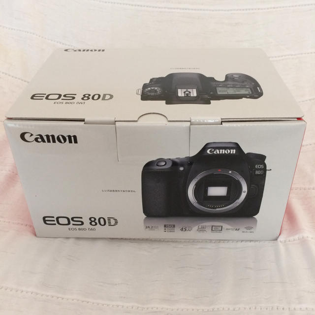Canon デジタル一眼レフカメラ EOS 80D  ボディ 新品
