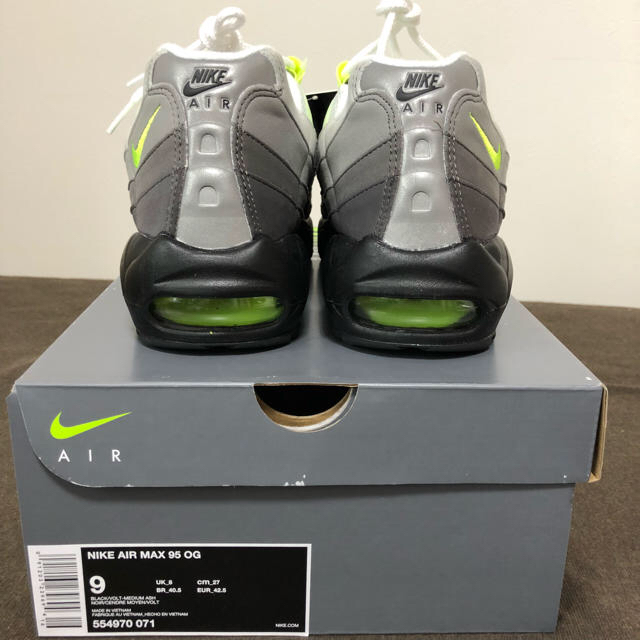 NIKE(ナイキ)の最終価格‼︎NIKE AIR MAX 95 OG VOLT イエローグラデ  メンズの靴/シューズ(スニーカー)の商品写真