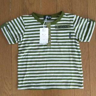 コムサイズム(COMME CA ISM)の👦みきてぃ様専用✨９０ｃｍコムサのボーダーＴシャツ未使用(自宅保管品)タグつき(Tシャツ/カットソー)