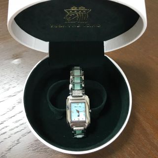 MONTRE KING モンテキング 腕時計 翡翠 ヒスイ ダイヤ サファイアの通販｜ラクマ