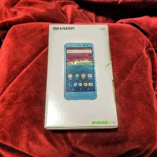 シャープ(SHARP)のsimロック解除品 Android one 507sh　ブラック 新品未開封(スマートフォン本体)