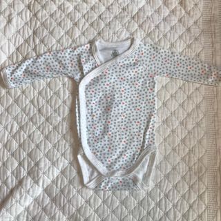 プチバトー(PETIT BATEAU)のプチバトー♡ボディスーツ 新品(ロンパース)