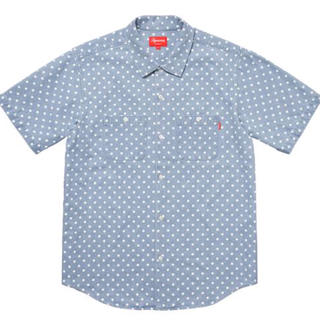 シュプリーム(Supreme)のSupreme Polka Dot Denim Shirt blue 青 XL(シャツ)