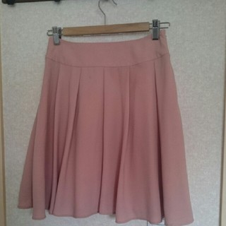 春色 ピンクスカート(ひざ丈スカート)