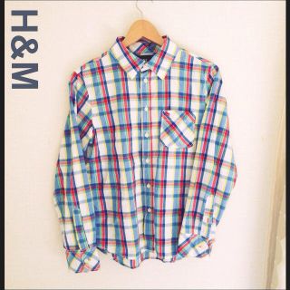 エイチアンドエム(H&M)のH&M♡マドラスチェックシャツ(シャツ/ブラウス(長袖/七分))