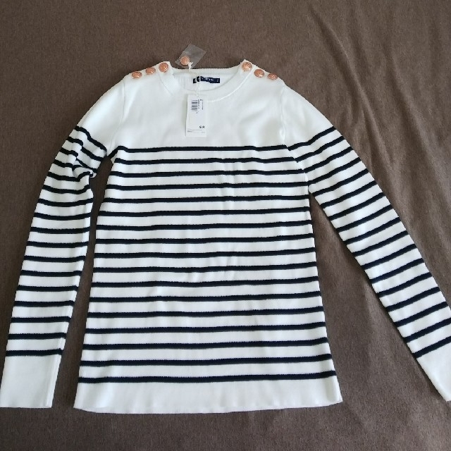 PETIT BATEAU(プチバトー)のプチバトー マリン ニット レディースのトップス(ニット/セーター)の商品写真