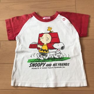 ファミリア(familiar)のfamiliarスヌーピー半袖Tシャツ！(Ｔシャツ)