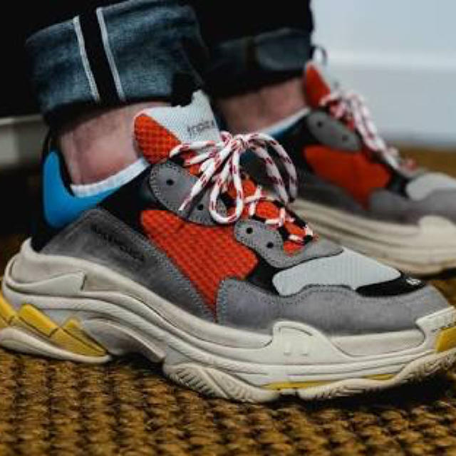 非売品 Balenciaga - triples マルチカラー イタリア スニーカー