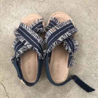 ザラキッズ(ZARA KIDS)のZARA kids/デニムサンダル(サンダル)