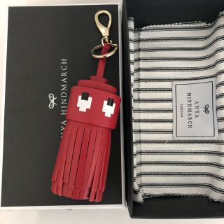 アニヤハインドマーチ(ANYA HINDMARCH)の新品 アニヤハインドマーチ バッグチャーム(キーホルダー)