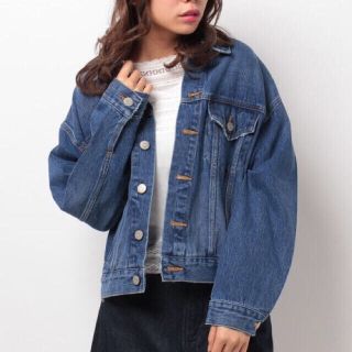 アズールバイマウジー(AZUL by moussy)のアズールバイマウジー デニムジャケット コクーンGジャン(Gジャン/デニムジャケット)