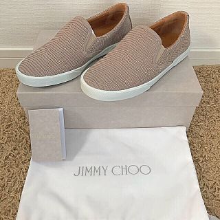 ジミーチュウ(JIMMY CHOO)の正規品 新品未着用 ジミーチュウ  スリッポン(スリッポン/モカシン)