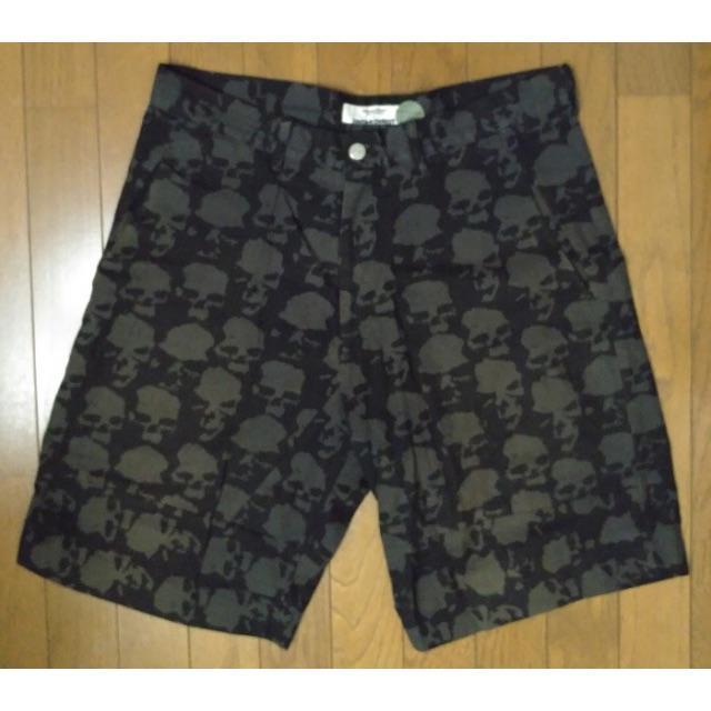 UNDERCOVER - UNDERCOVER 中期スカルショートパンツ黒 レアの通販 by