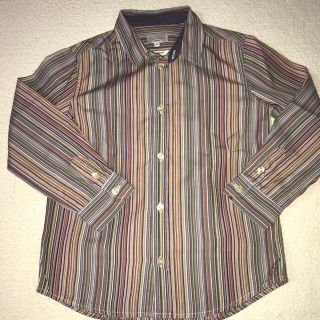 ポールスミス(Paul Smith)のポールスミス キッズ110 マルチストライプシャツ(Tシャツ/カットソー)