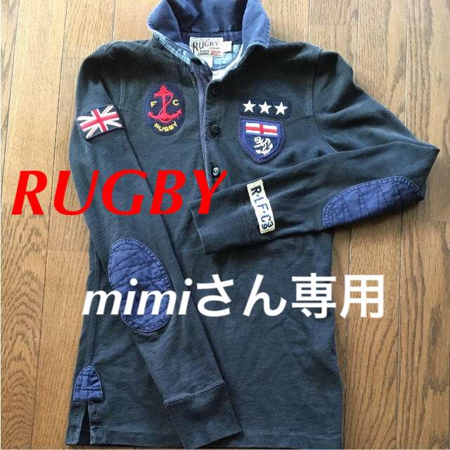 RALPH LAULEN RUGBY ラガーシャツ 長袖 ポロシャツ S