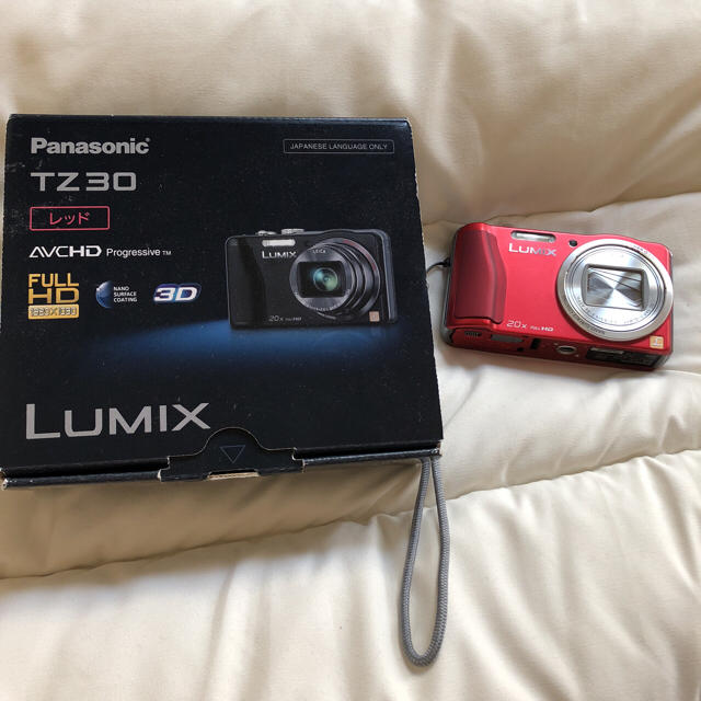 Panasonic(パナソニック)のpanasonic LUMIX TZ30 スマホ/家電/カメラのカメラ(コンパクトデジタルカメラ)の商品写真