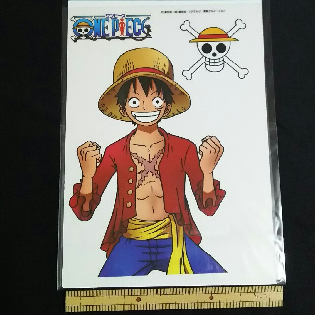 ワンピース ルフィ One Piece アイロン転写シート 680円ワッペンの通販 By パンチョ パンチョ S Shop ラクマ