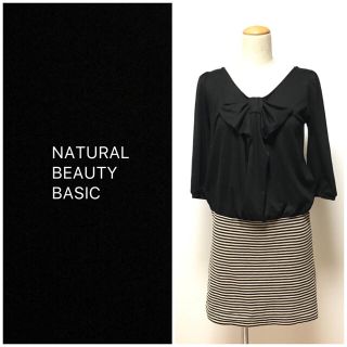 ナチュラルビューティーベーシック(NATURAL BEAUTY BASIC)の❤️送料込❤️NATURAL BEAUTY BASIC ワンピース(ミニワンピース)