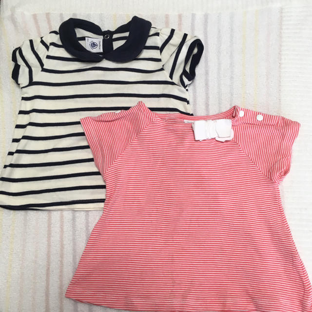 PETIT BATEAU(プチバトー)のプチバトー 24M カットソー Tシャツ キッズ/ベビー/マタニティのベビー服(~85cm)(Ｔシャツ)の商品写真