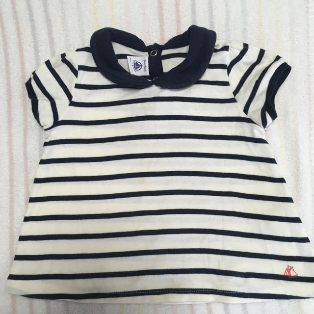 PETIT BATEAU(プチバトー)のプチバトー 24M カットソー Tシャツ キッズ/ベビー/マタニティのベビー服(~85cm)(Ｔシャツ)の商品写真