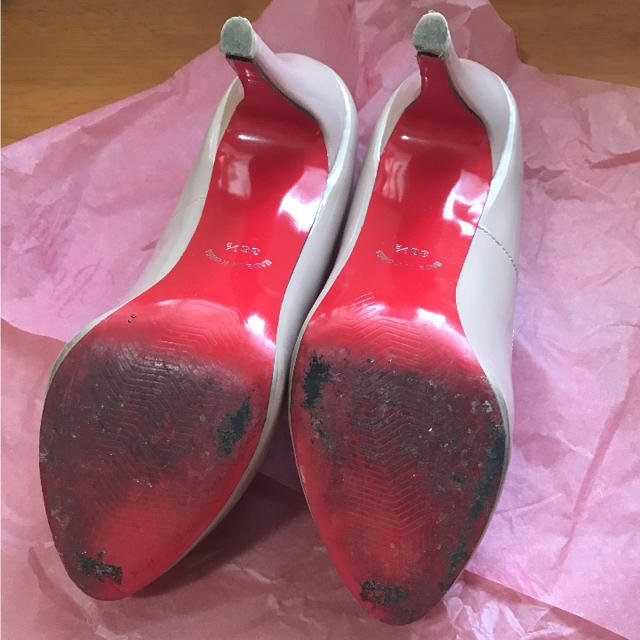ピンクベージュ パンプス レディースの靴/シューズ(ハイヒール/パンプス)の商品写真