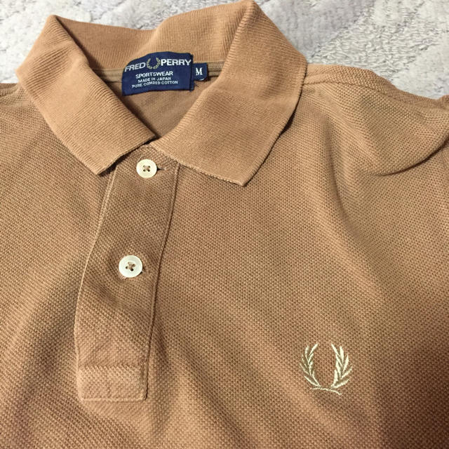 FRED PERRY(フレッドペリー)のフレッドペリー ポロシャツ ブラウン 値下げ レディースのトップス(ポロシャツ)の商品写真