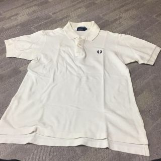 フレッドペリー(FRED PERRY)のフレッドペリー ポロシャツ 白 値下げ(ポロシャツ)