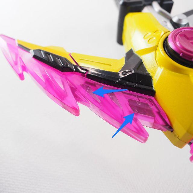 BANDAI(バンダイ)の仮面ライダーエグゼイド 双刃烈破 DXガシャコンスパロー エンタメ/ホビーのおもちゃ/ぬいぐるみ(キャラクターグッズ)の商品写真