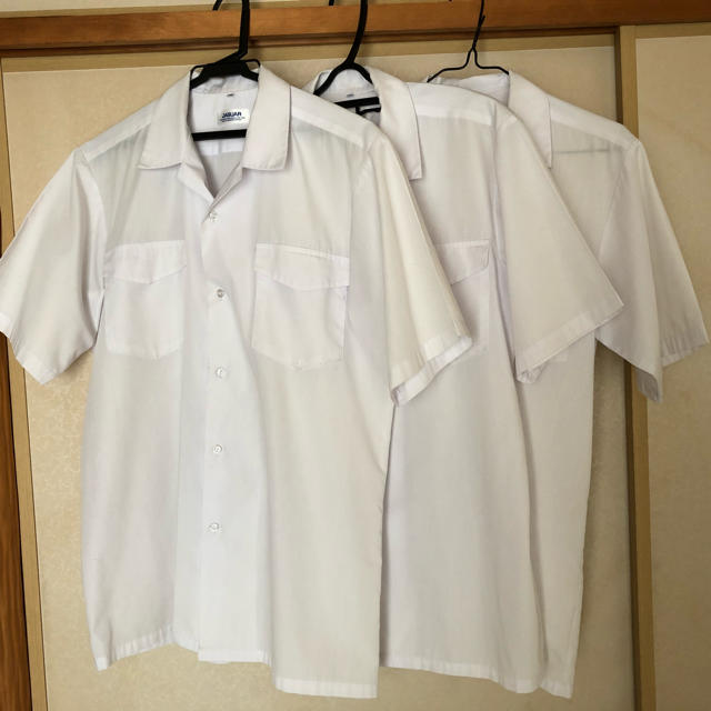 学生カッターシャツ 夏服 175 3枚セット メンズのトップス(シャツ)の商品写真