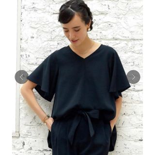 ユナイテッドアローズグリーンレーベルリラクシング(UNITED ARROWS green label relaxing)のKC P Wクロス FLA ブラウス(シャツ/ブラウス(長袖/七分))