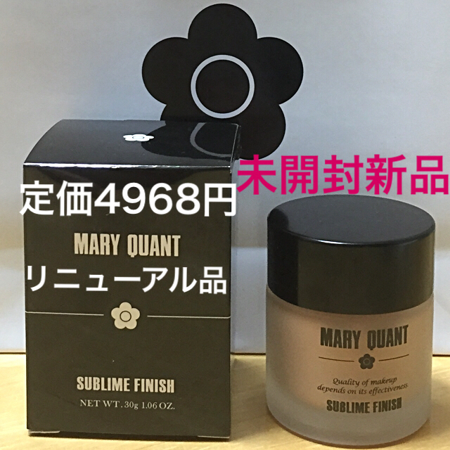 MARY QUANT(マリークワント)の新品♡マリークワント♡新製品♡サブライムフィニッシュ♡マリクワ ファンデーション コスメ/美容のベースメイク/化粧品(ファンデーション)の商品写真