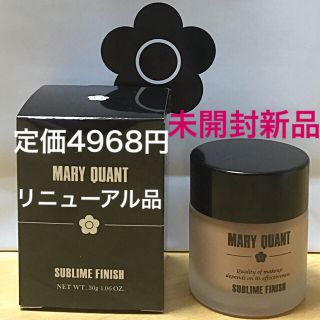 マリークワント(MARY QUANT)の新品♡マリークワント♡新製品♡サブライムフィニッシュ♡マリクワ ファンデーション(ファンデーション)