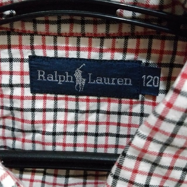 Ralph Lauren(ラルフローレン)のチェックブラウス キッズ/ベビー/マタニティのキッズ服男の子用(90cm~)(ブラウス)の商品写真