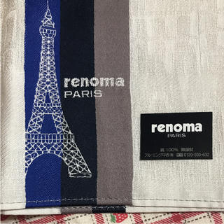 レノマ(RENOMA)の【新品】メンズ レノマ ハンカチ(ハンカチ/ポケットチーフ)