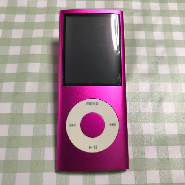 Apple(アップル)のiPod nano 第4世代 ピンク 16GB スマホ/家電/カメラのオーディオ機器(ポータブルプレーヤー)の商品写真