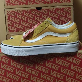 ヴァンズ(VANS)のバンズ　オールドスクール　イエロー　24㎝(スニーカー)