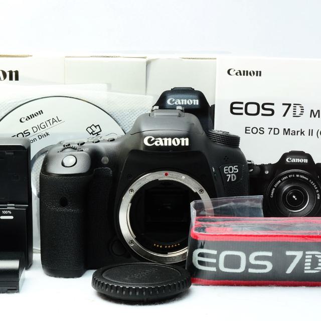 ★美品★キヤノン CANON EOS 7D MARK Ⅱ シャッター回数9421の通販 by なお's shop｜ラクマ