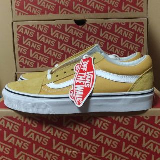 ヴァンズ(VANS)のバンズ　オールドスクール　イエロー　23.5㎝(スニーカー)