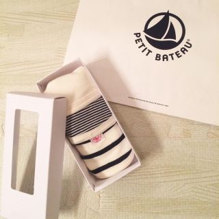 プチバトー(PETIT BATEAU)のbobafett様専用【新品】プチバトー マリニエールミラレスタイ3点セット(ベビースタイ/よだれかけ)