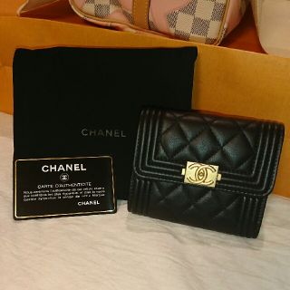 シャネル(CHANEL)のCHANEL 三つ折り財布(財布)