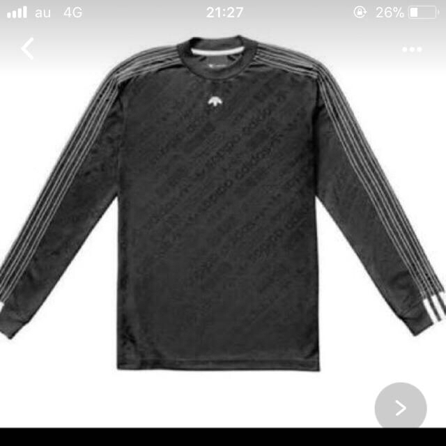 Alexander Wang(アレキサンダーワン)のalexander wang adidas ロンT メンズのトップス(Tシャツ/カットソー(七分/長袖))の商品写真