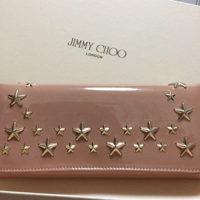 JIMMY CHOO(ジミーチュウ)のジミーチュウ★スタッズ長財布 レディースのファッション小物(財布)の商品写真