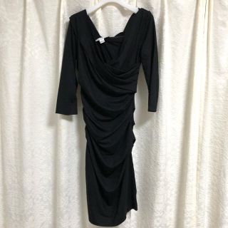 ダイアンフォンファステンバーグ(DIANE von FURSTENBERG)の美品【diane von furstenberg】ギャザー ワンピース(ひざ丈ワンピース)