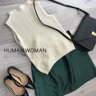 ヒューマンウーマン(HUMAN WOMAN)のヒューマンウーマン✴︎サマーニットベスト♡(ベスト/ジレ)