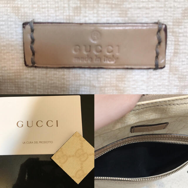 Gucci(グッチ)の[訳あり] GUCCI レザーショルダーバッグ レディースのバッグ(ショルダーバッグ)の商品写真