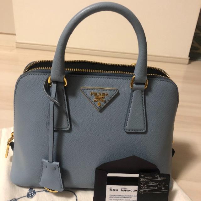 大量入荷 PRADA - ☆りり☆ 超美品 バッグ サフィアーノ プラダ ...